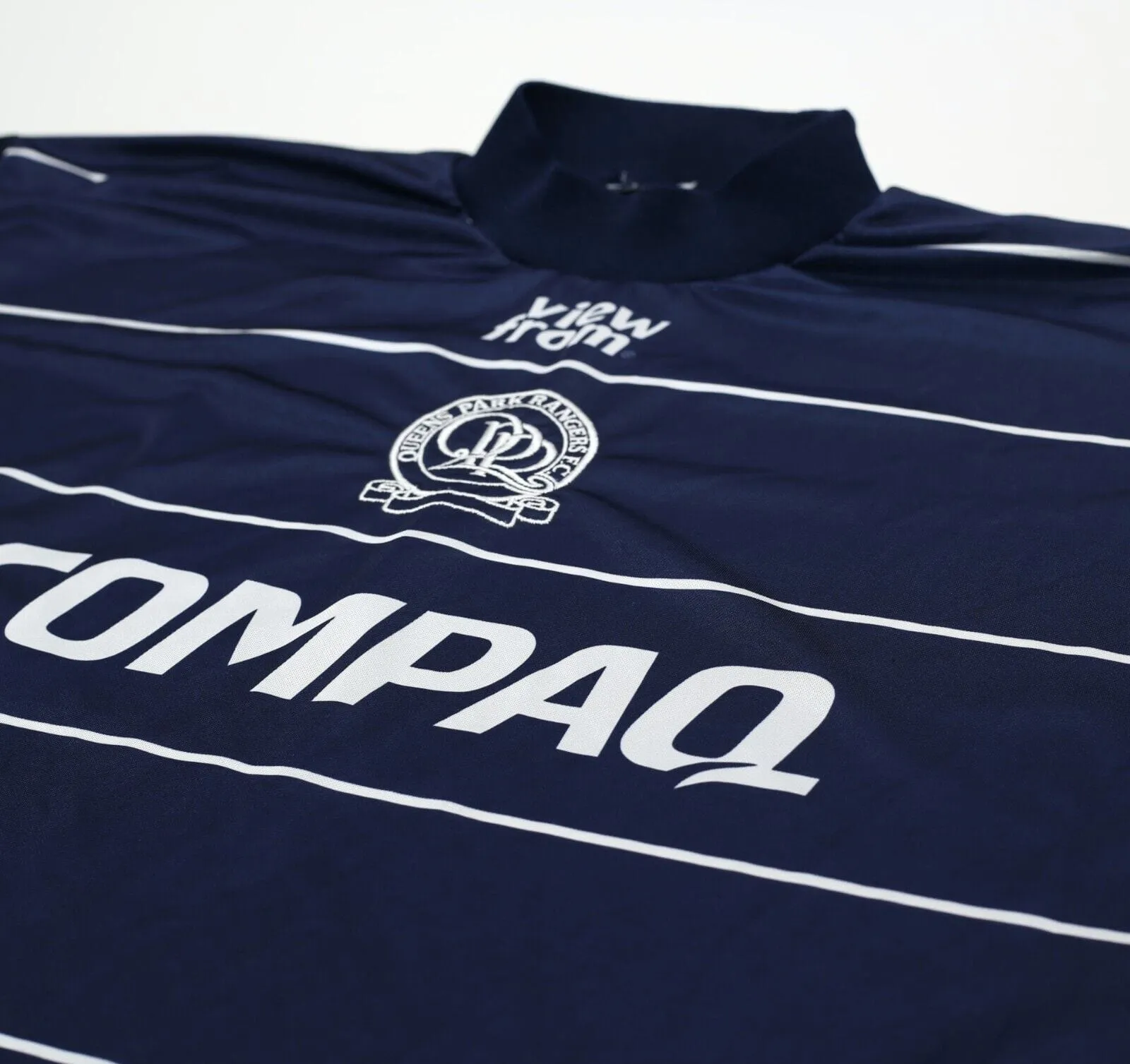 1995/96 SINCLAIR #11 QPR Vintage View From Away Football Shirt Jersey (XL)