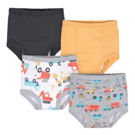 4-Pack Toddler Boys Trucks & Cars Training Pants 3468141DAB050