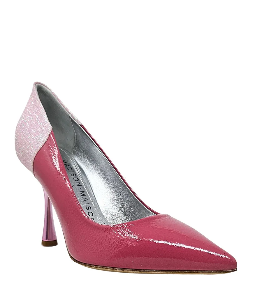 Alena Rose/Pink High Heel Glitter Pump