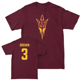 Arizona State Football Maroon Legacy Tee  - Raleek Brown