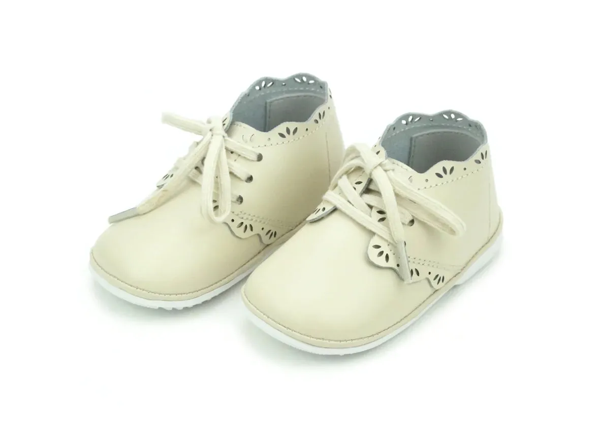 Bella Lace Up Shoe-Oatmeal