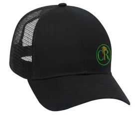 Black Mesh Back Hat