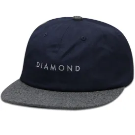 Diamond Supply Co Leeway Snapback Navy