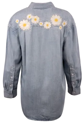 Driftwood Daisy Daydream Denim Tunic