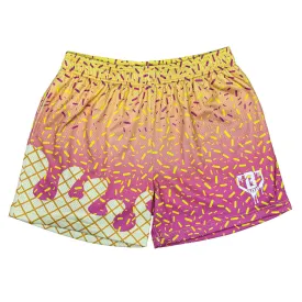 Ice Cream Shorts - Strawberry Banana