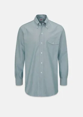 Jakes Shirts - Classic Pale Green Oxford Button-Down Shirt for Men