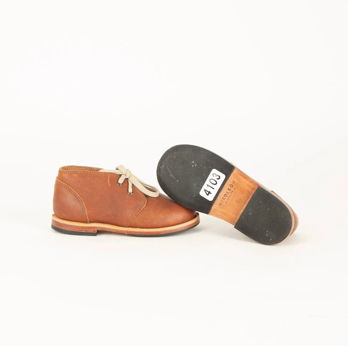 MS4103 - Chukkas Shoes Brown- SAMPLE