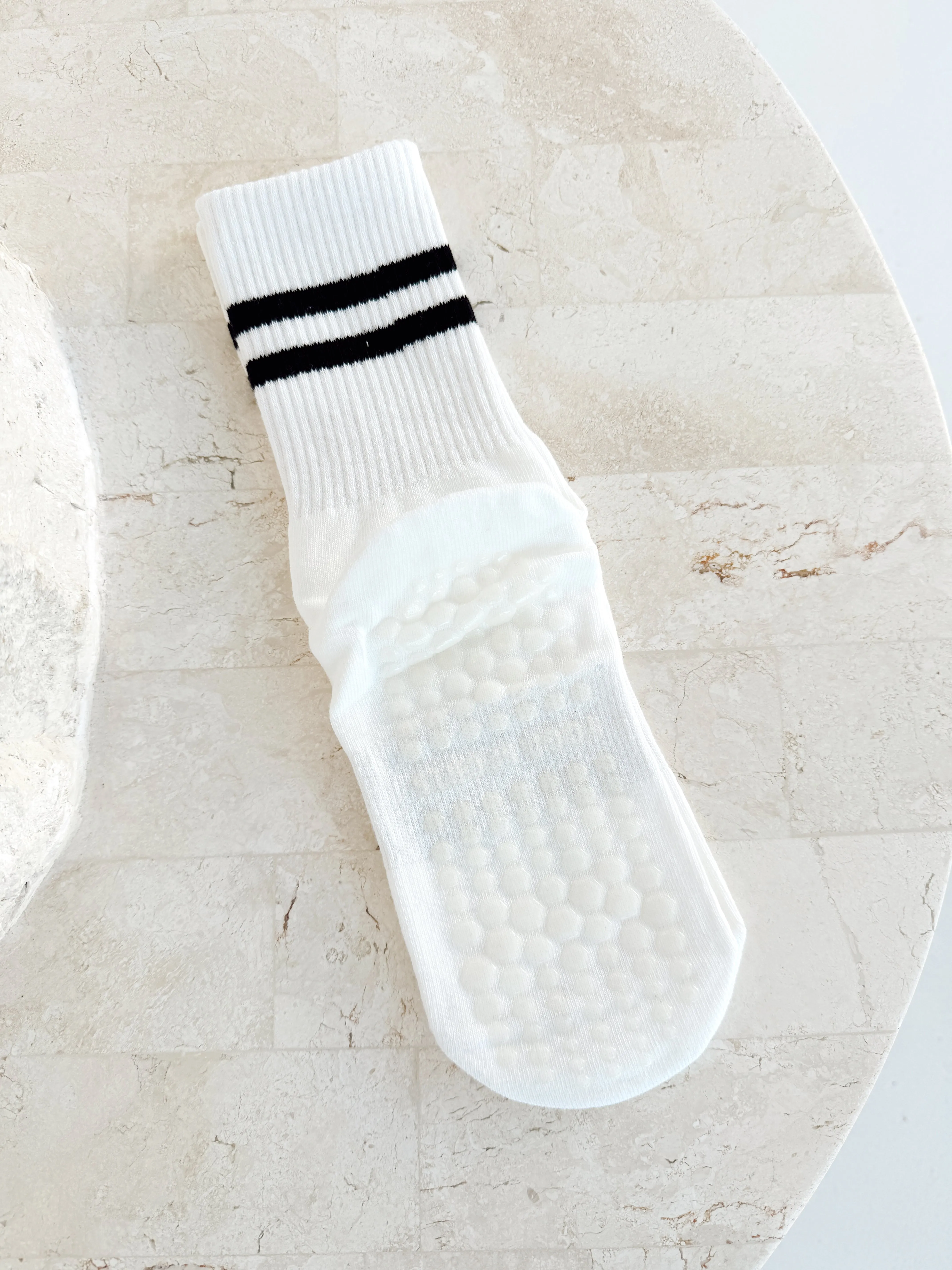 Pilates Socks - White