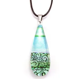 Turquoise Lace Pendant