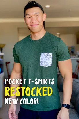 Ultra Soft Corgi On Fleek Pocket T-shirt [Limited Edition]